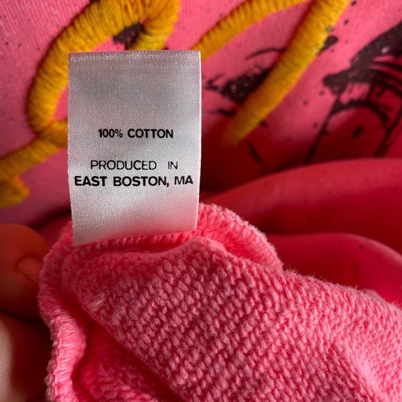 Bossi Hoodie Pink Size Medium - Picture 5 of 5